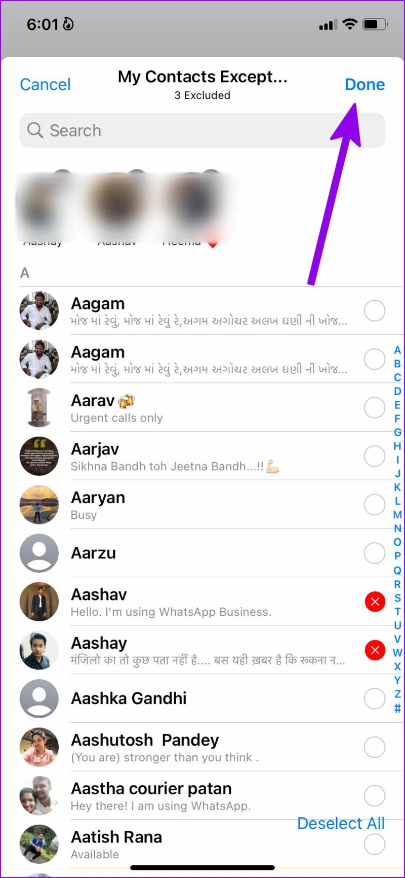 วิธีซ่อนการดูครั้งล่าสุดจากผู้ติดต่อเฉพาะบน WhatsApp