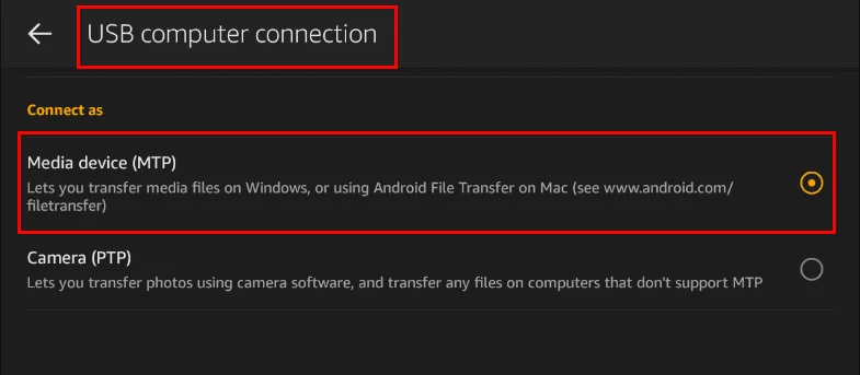 Amazon Fire: Ativar Depuração USB