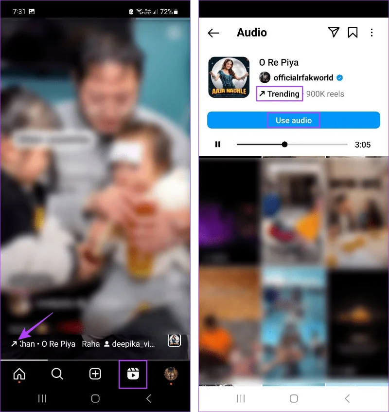 8 façons de trouver des tendances audio sur Instagram en 2023