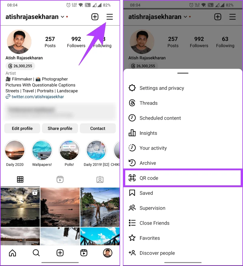 Come condividere il collegamento al tuo profilo Instagram