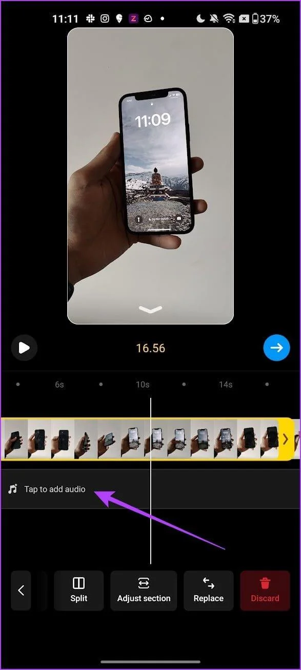 Come modificare i reel utilizzando l'editor integrato di Instagram