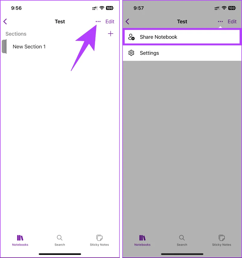 Comment partager un bloc-notes OneNote sur ordinateur et mobile