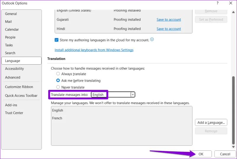 Come tradurre le email in Microsoft Outlook