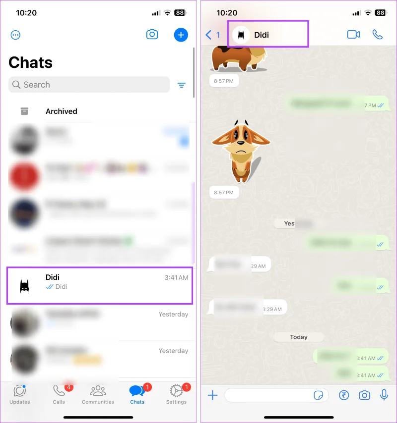 Hoe u naar berichten kunt zoeken op WhatsApp