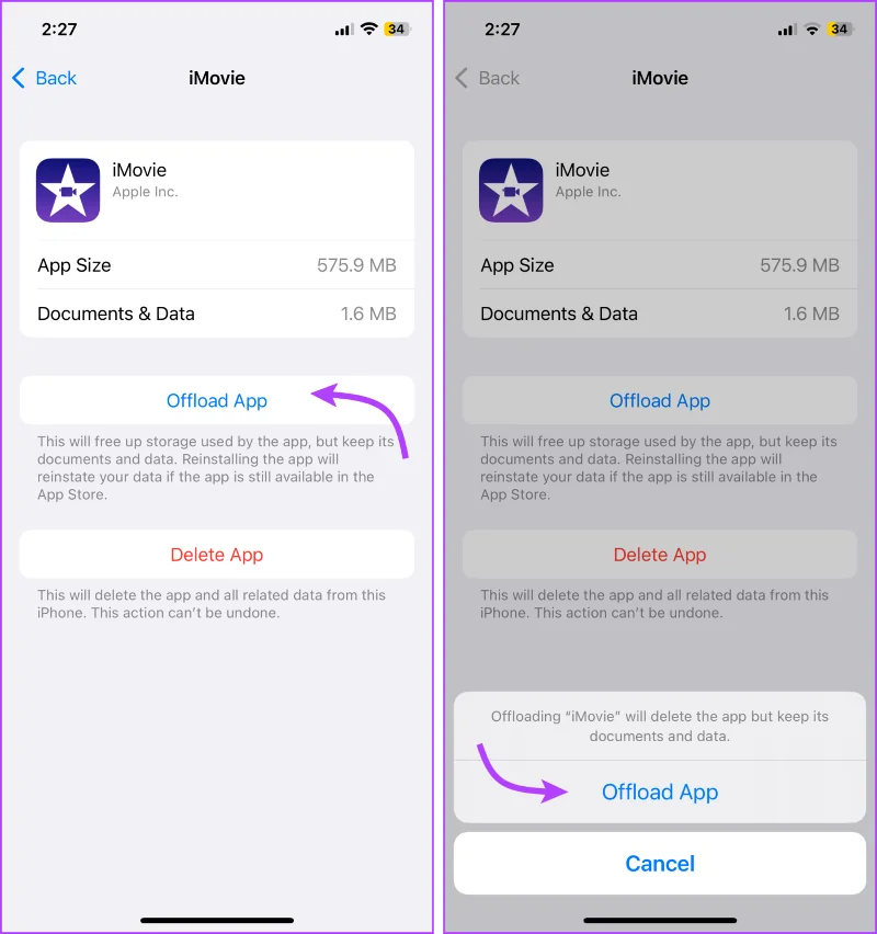 Cómo descargar aplicaciones no utilizadas en iPhone o iPad