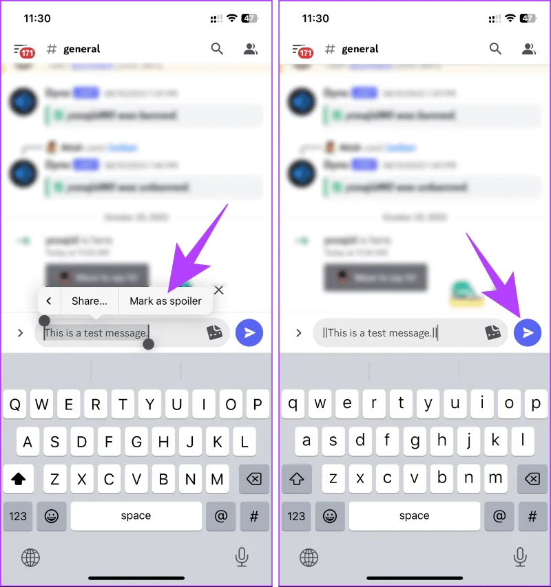 Come creare uno spoiler (testo o immagine) su Discord
