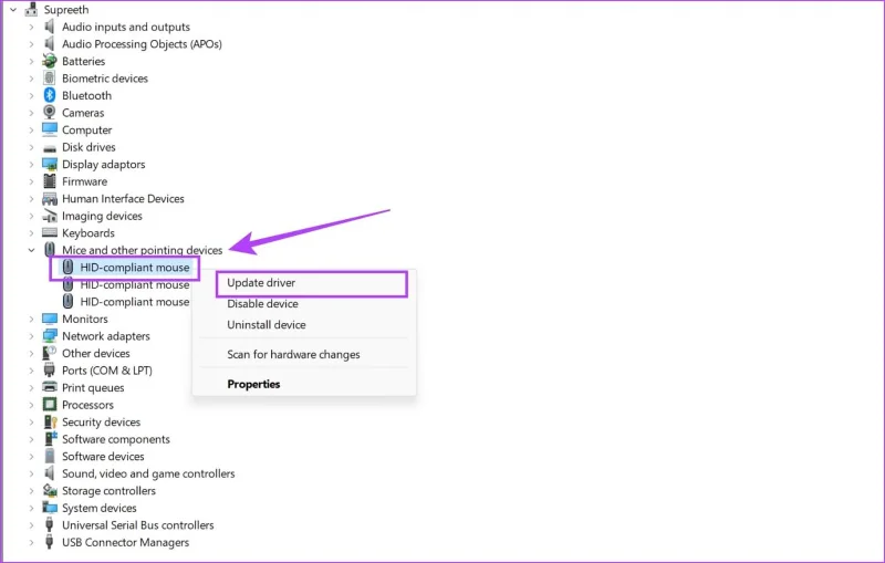 13 mejores formas de arreglar que el cursor del mouse se mueva solo en Windows