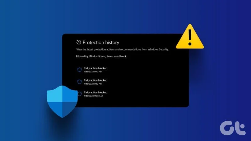Las 6 soluciones principales para el historial de protección de seguridad de Windows que falta