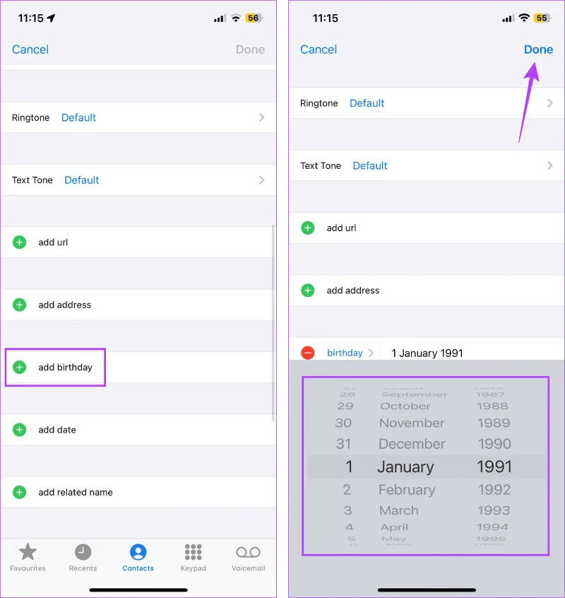 Hoe u verjaardagen kunt toevoegen en bekijken in de iPhone-agenda