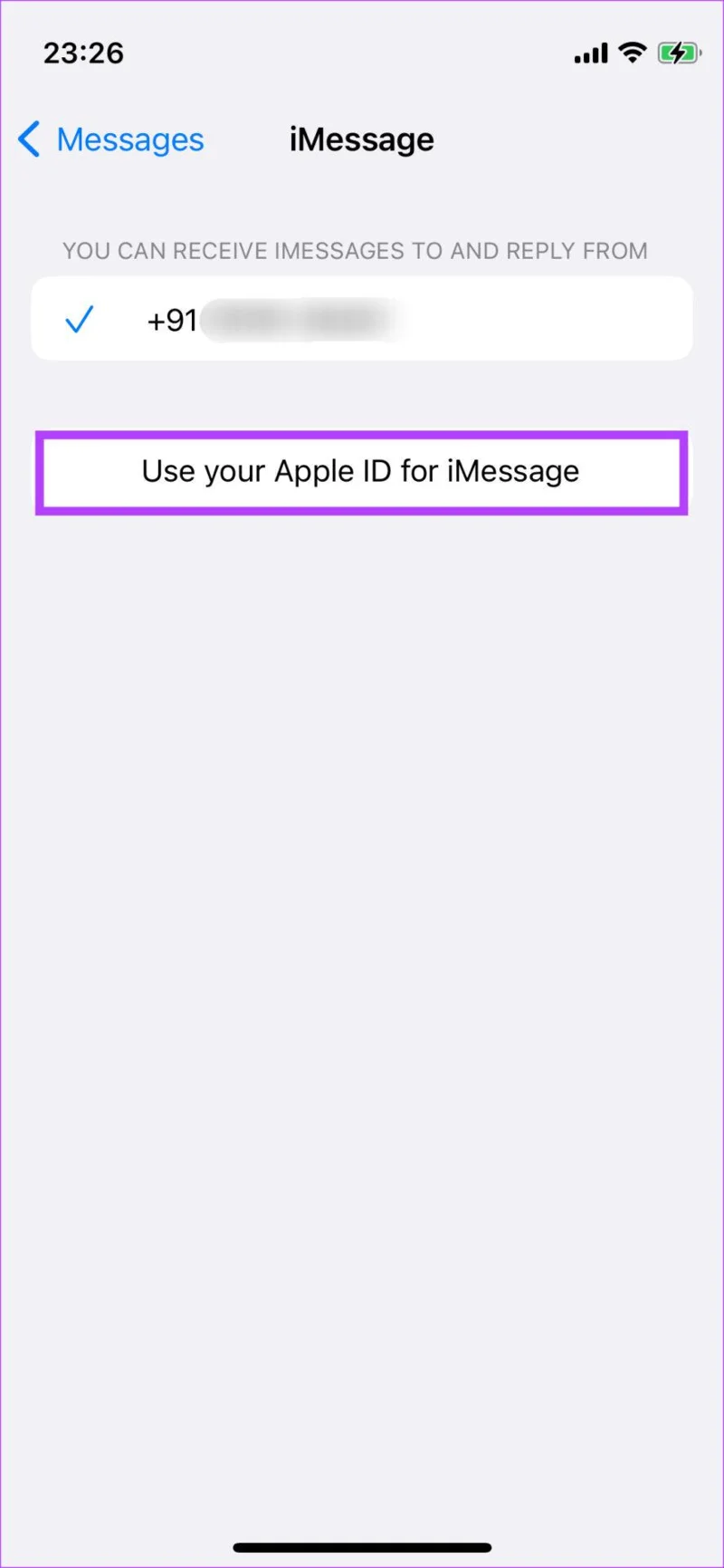 Hoe u iCloud- en iMessage-accounts kunt repareren, komen niet overeen met de fout op de iPhone