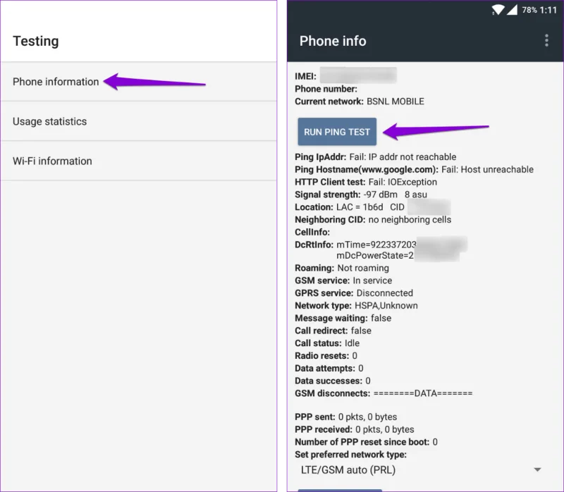 Top 7 oplossingen voor de fout 'Verbindingsprobleem of ongeldige MMI-code' op Android