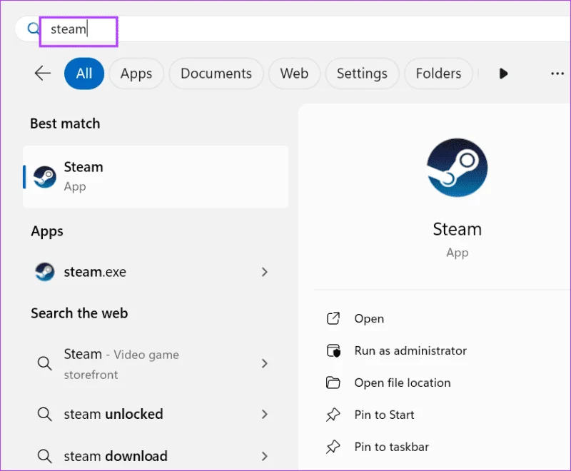 Las 8 formas principales de corregir el código de error 16 de Steam en Windows 11