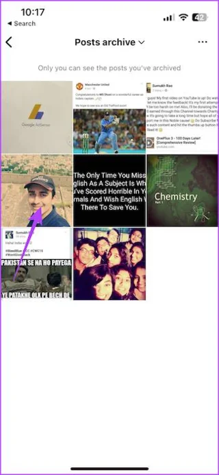 Hoe Instagram-berichten op Android en iPhone uit het archief te halen