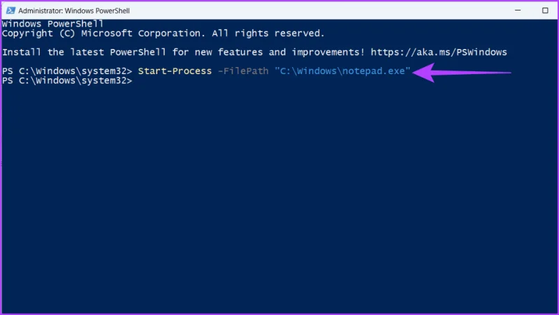 PowerShell から実行可能ファイル (EXE) を実行する 5 つの方法