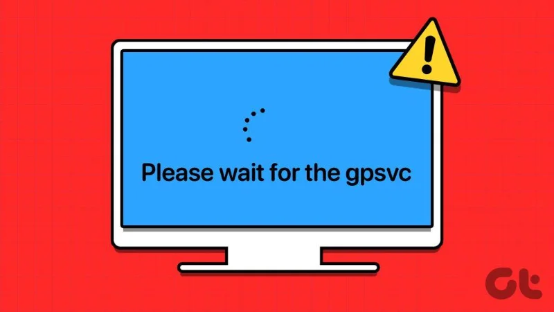 Las 6 mejores formas de reparar una PC con Windows atascada. Espere a que aparezca la pantalla GPSVC