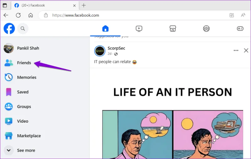 Comment voir vos demandes d'amis envoyées sur Facebook et Instagram