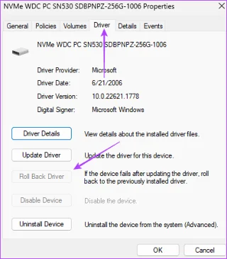 Las 4 mejores soluciones para la falla del estado de energía del controlador en Windows 11