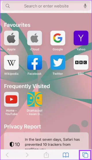 Safari-tabbladen bekijken vanaf een andere iPhone of iPad