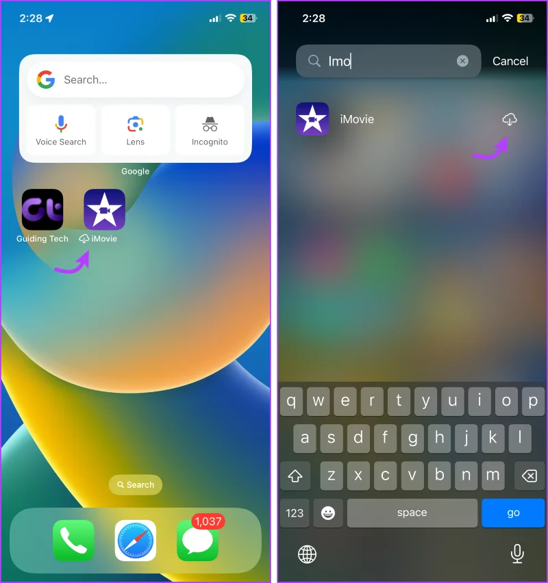 Cómo descargar aplicaciones no utilizadas en iPhone o iPad