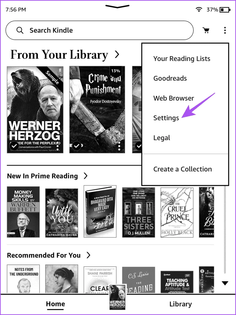 Comment créer et gérer des collections sur Amazon Kindle