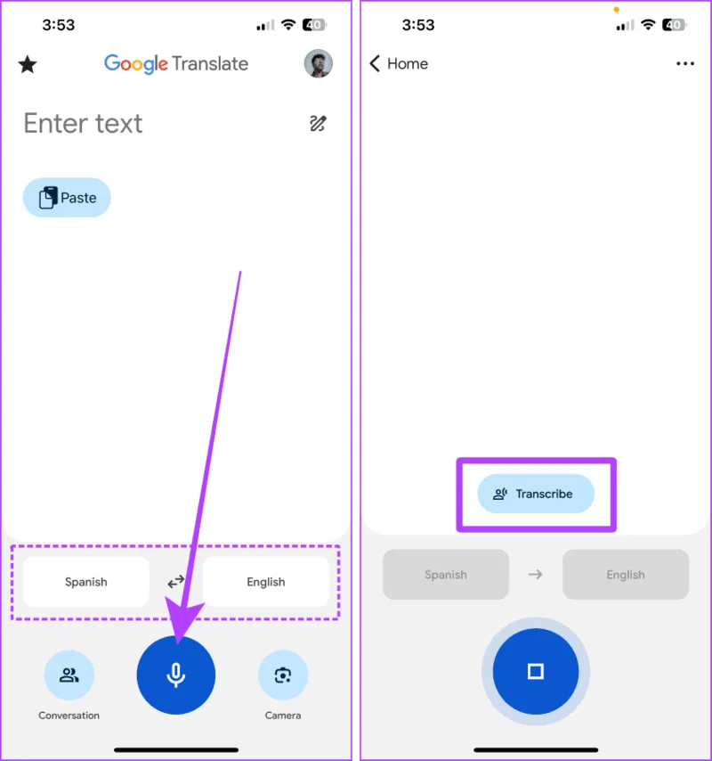 Hoe de Google Translate-app op iPhone te gebruiken