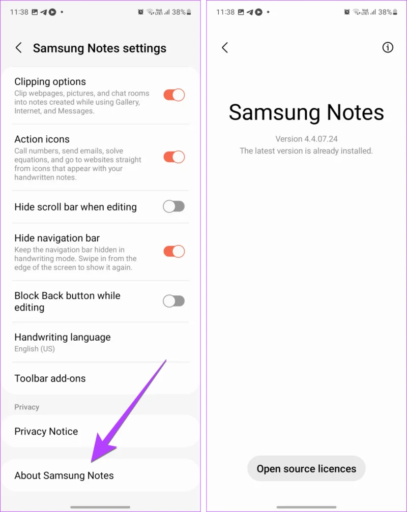12 modi per risolvere il problema con l'app Samsung Notes che non funziona o si blocca