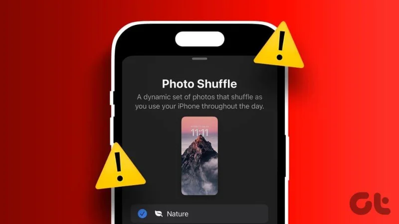 Top 6 oplossingen voor Photo Shuffle op vergrendelscherm werkt niet op iPhone