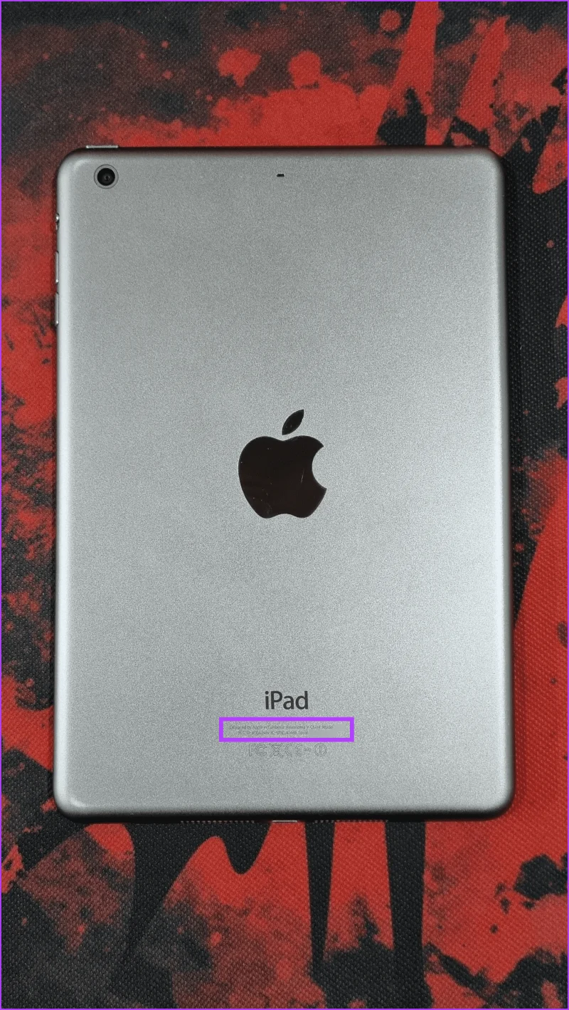 Come trovare il modello di iPad che possiedi