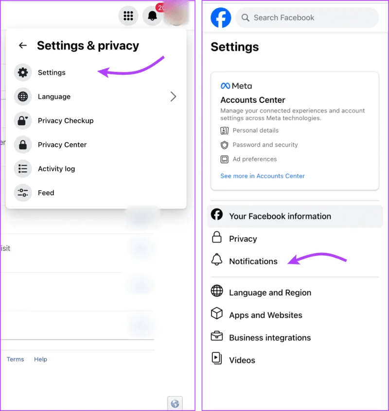 Come ricevere notifiche quando qualcuno pubblica su Facebook