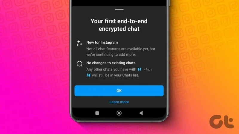 如何為 Instagram 聊天啟用端對端加密