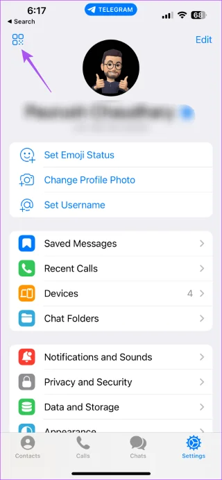 Hoe u een QR-code voor een Telegram-profiel op iPhone en Android kunt maken