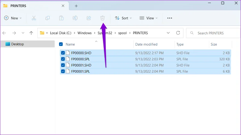 5 formas de eliminar un trabajo de impresión atascado en Windows 11