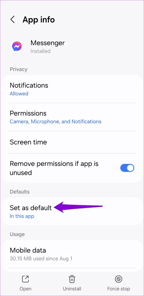 Top 7 oplossingen voor links die niet openen in Facebook Messenger voor Android en iPhone