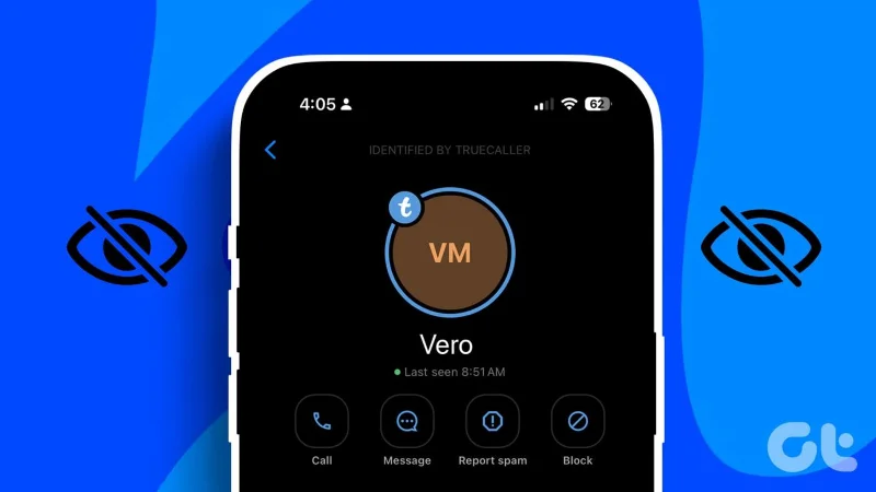 Come nascondere l'ultimo visto su Truecaller