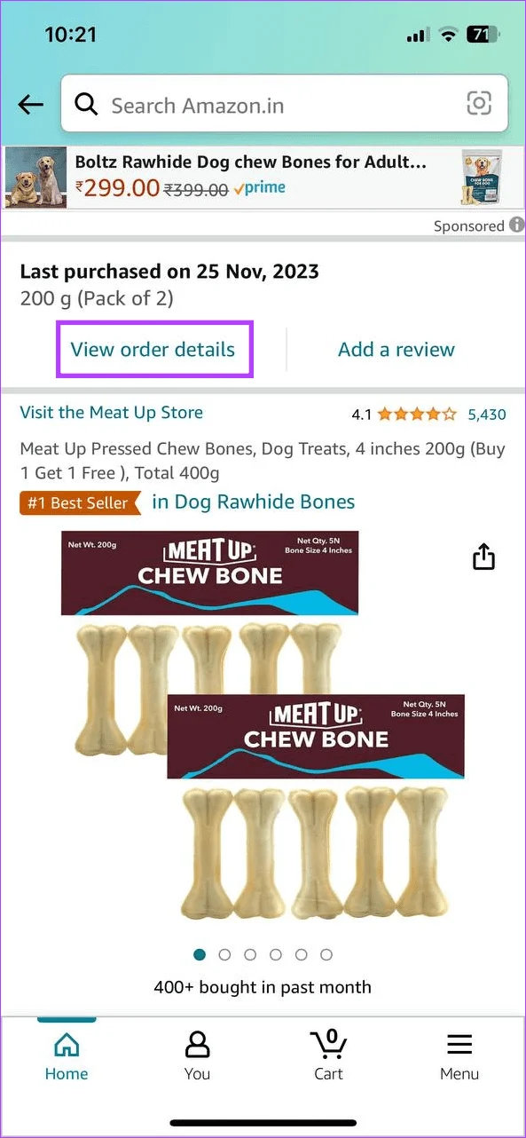 Come trovare e scaricare la cronologia degli ordini Amazon