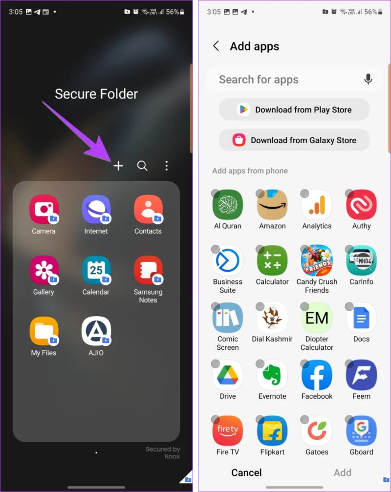 วิธีซ่อนหรือเลิกซ่อนแอพบนโทรศัพท์ Samsung Galaxy