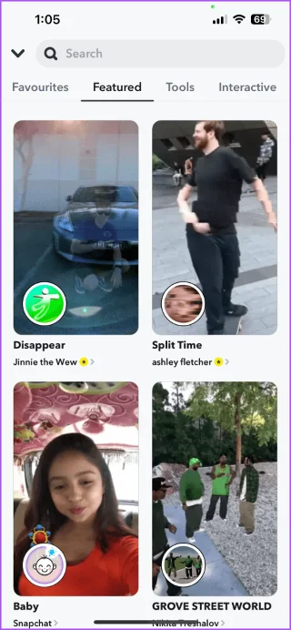 Come utilizzare la modalità regista su Snapchat