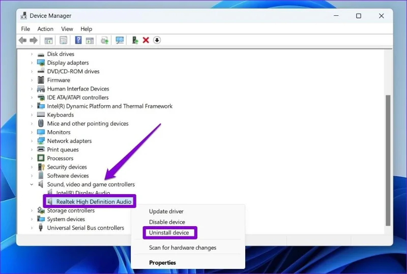 أفضل 7 طرق لإصلاح انخفاض مستوى الصوت على نظام التشغيل Windows 11