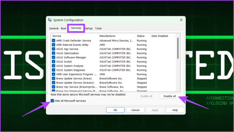 Cómo realizar un inicio limpio en Windows 11