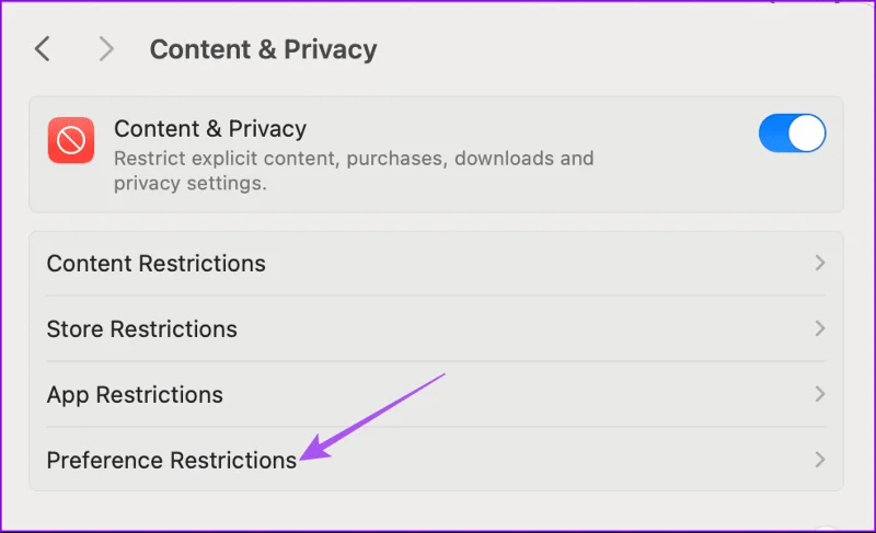 4 meilleurs correctifs pour « Ces paramètres ont été configurés par une erreur de profil » sur Mac
