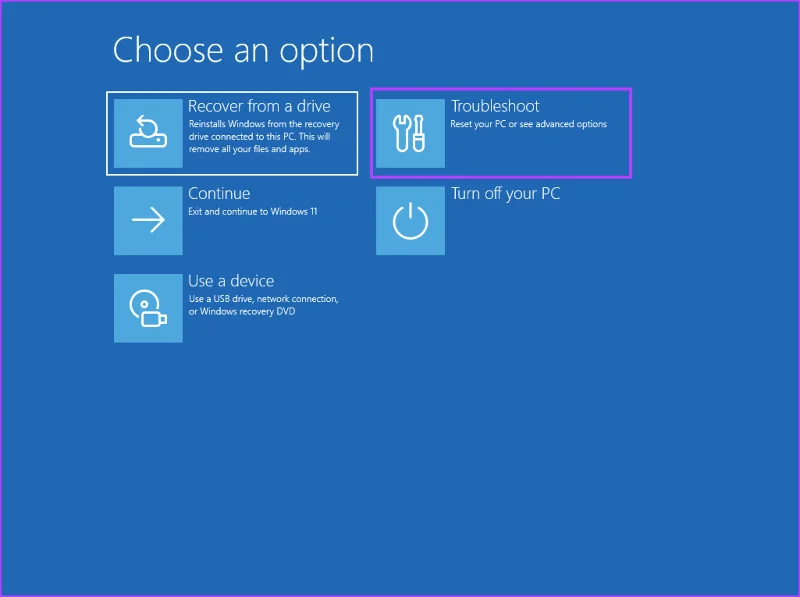 Cómo crear y utilizar una unidad de recuperación en Windows 11