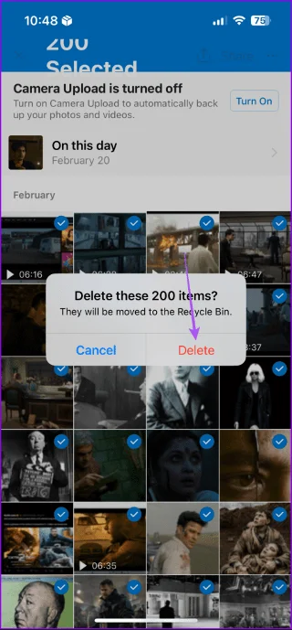 Come eliminare foto da OneDrive