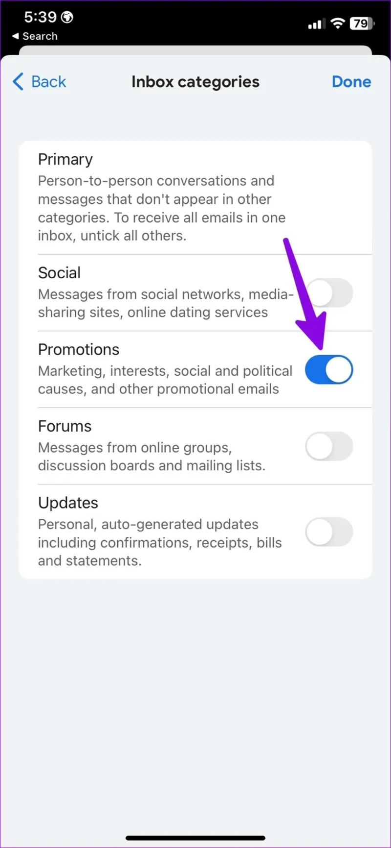 Come eliminare tutte le promozioni in Gmail