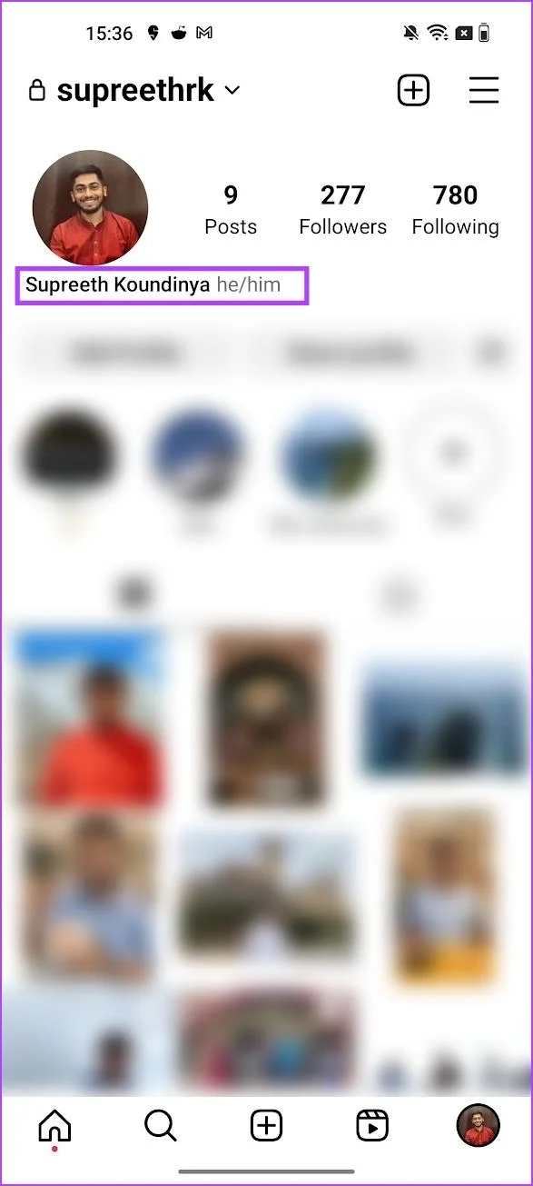 Come aggiungere i tuoi pronomi sul profilo Instagram