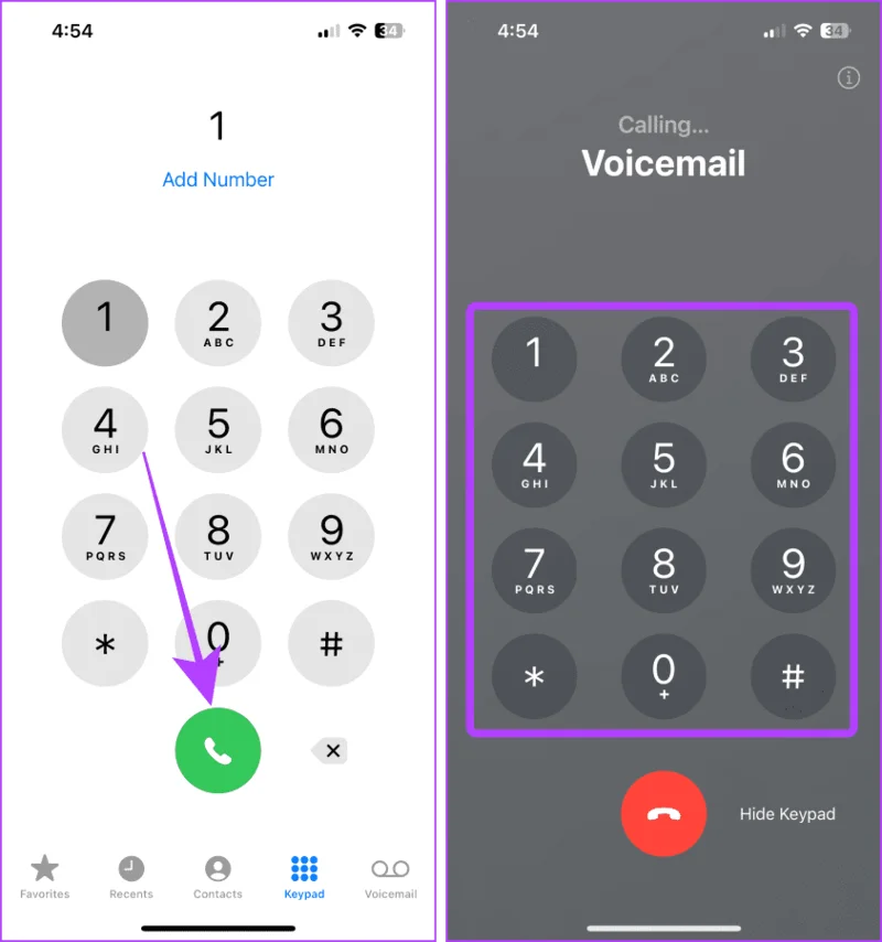 Hoe u (provider en live) voicemail op de iPhone gebruikt