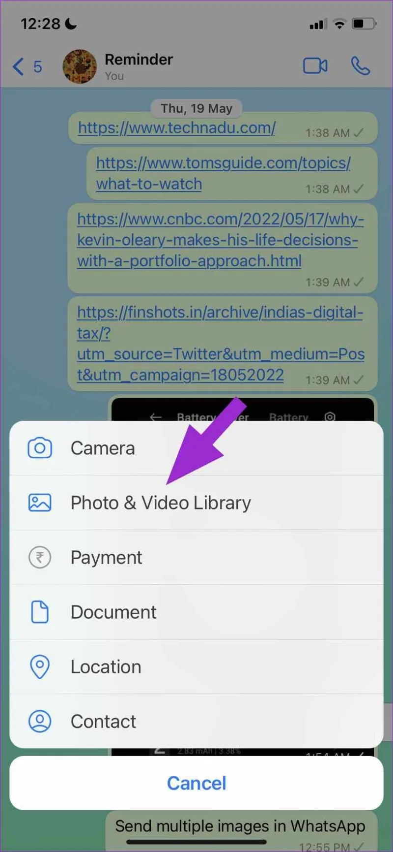 วิธีส่งรูปถ่ายหลายรูปบน WhatsApp สำหรับ iPhone และ Android