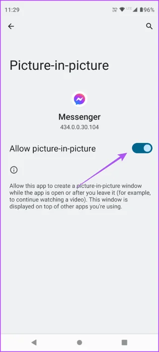 7 meilleurs correctifs pour l'image dans l'image qui ne fonctionne pas dans Facebook Messenger