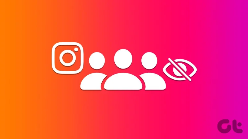 Comment masquer qui vous suivez sur Instagram