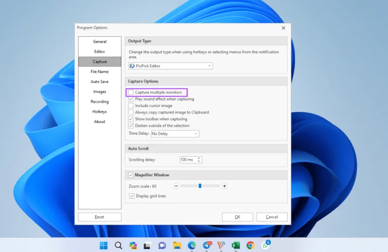 Cómo tomar capturas de pantalla de un monitor en Windows 11 con una configuración de varios monitores