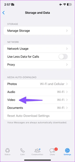 Habilitar descarga automática iPhone